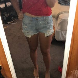 American eagle jean shorts, rarely worn